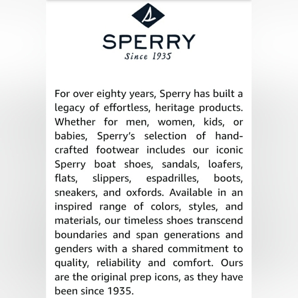 Sperry Womens Songfish Stripe Graphite Brown Boat Shoes 8M NWT - Picture 15 of 15